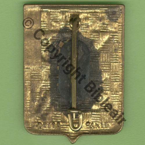 A1066 1975.87 EC.3.11 CORSE TOUL  DrP Bol allonge recolle.. Guilloche Embouti SNH Src.Y.GENTY 